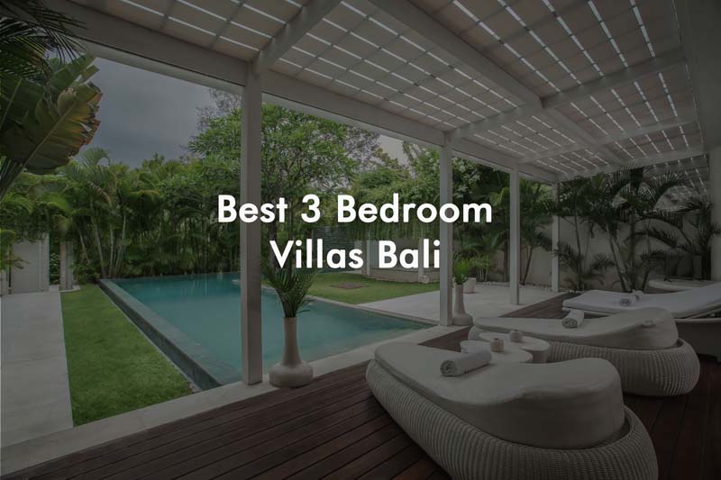 3 Bedroom Villa Bali 3 Bedroom Luxury Villa Bali Villas Bali